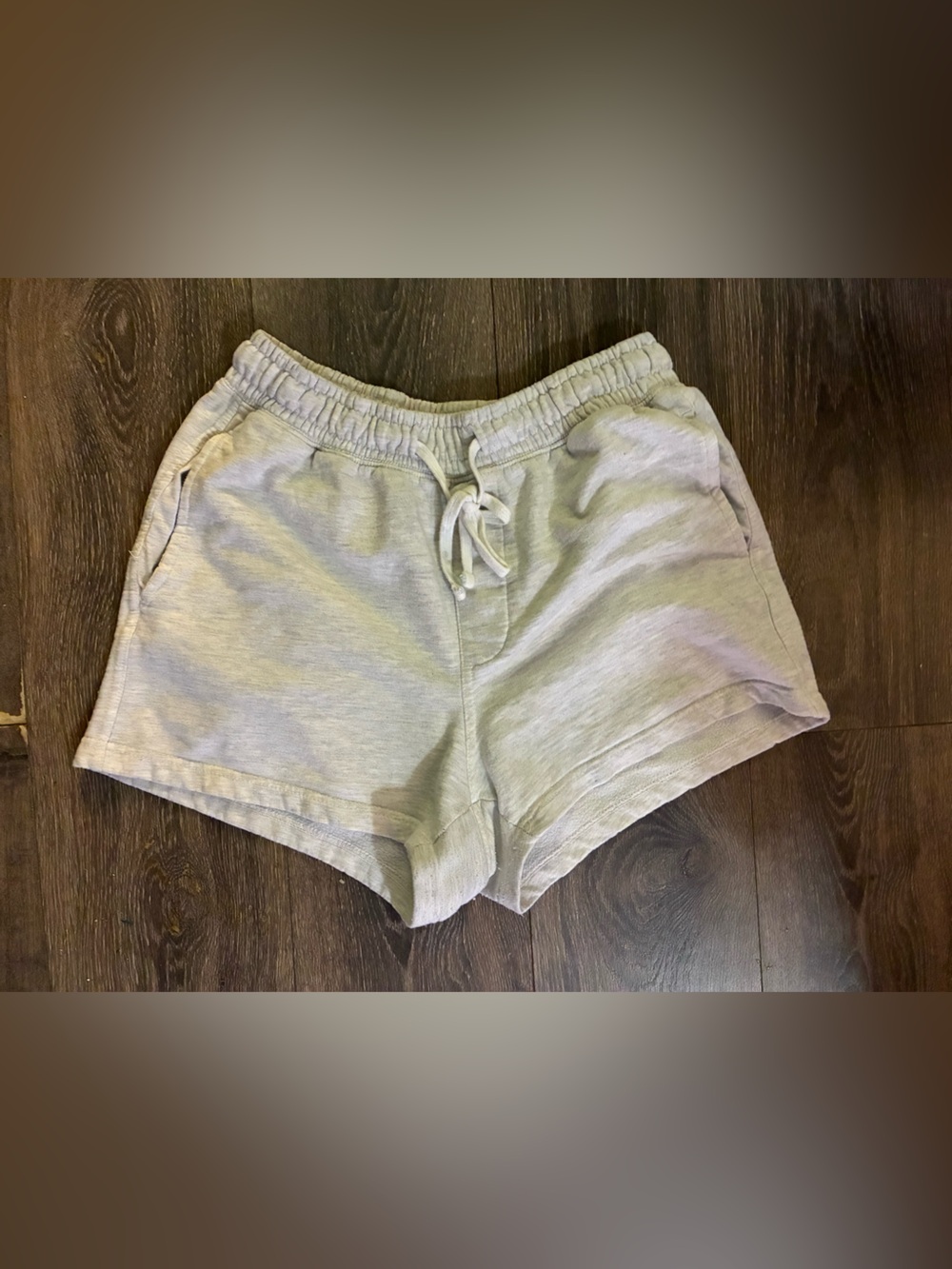 Urban Outfitters Light Gray Drawstring Lounge Shorts